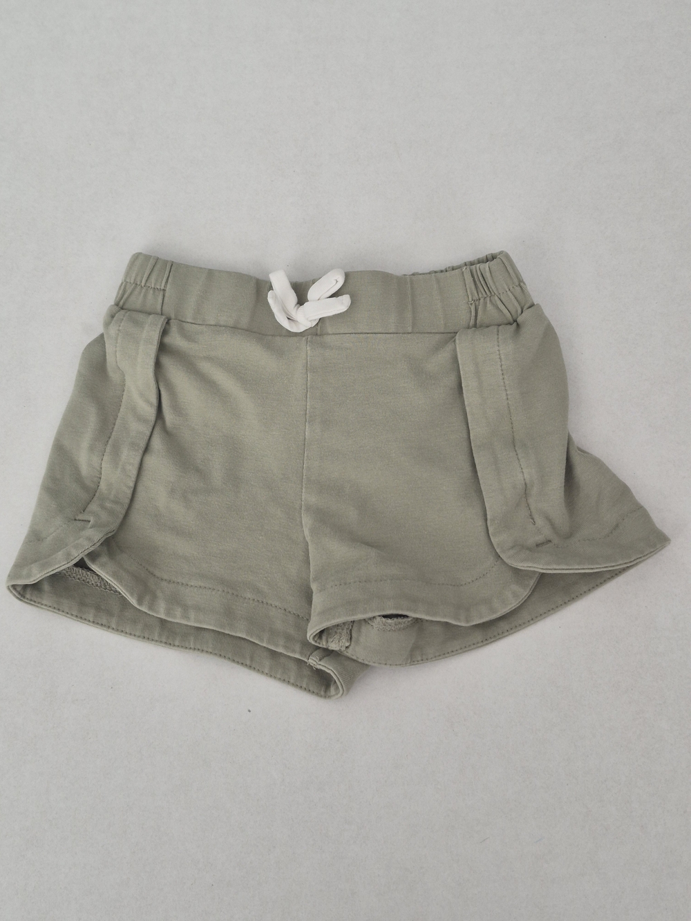 Toddler Athletic Shorts - Light Olive, 12 Months Baby EUC